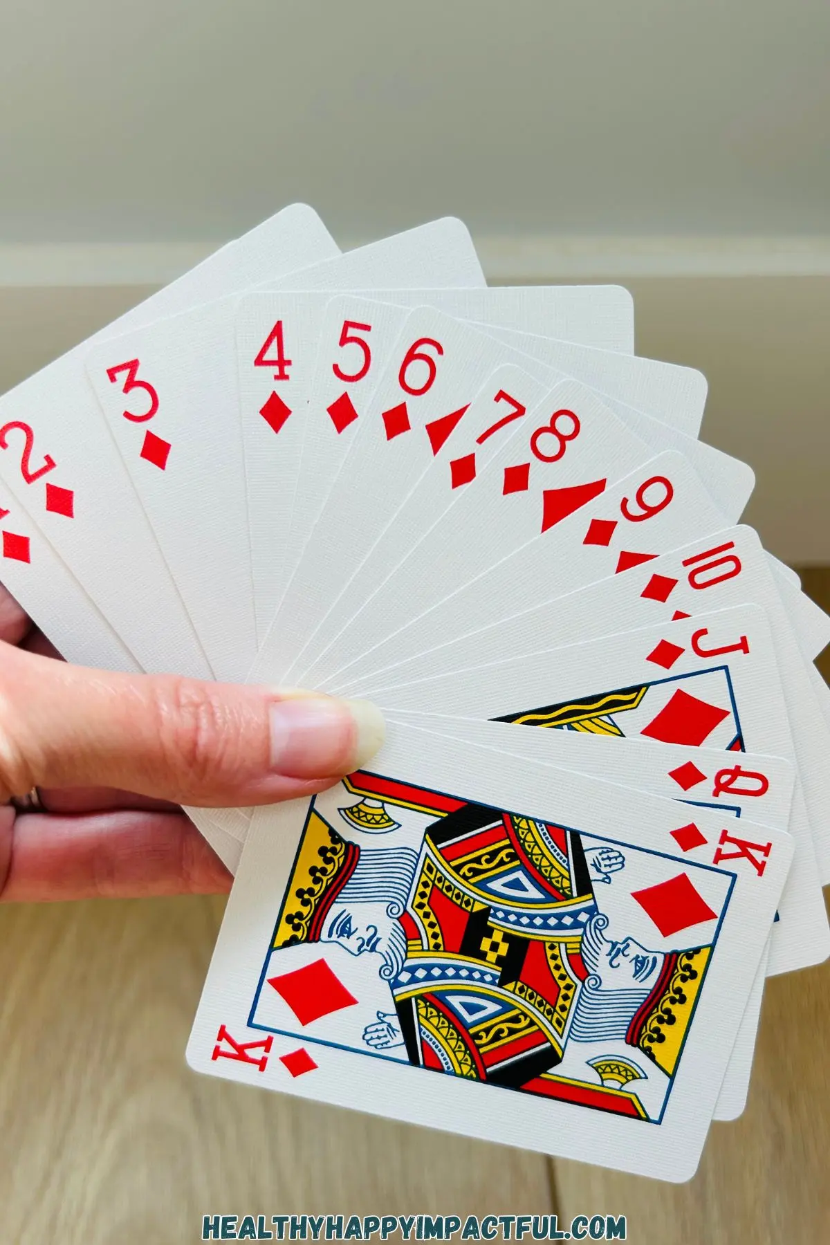 suit of diamonds, gift exchange game for Xmas