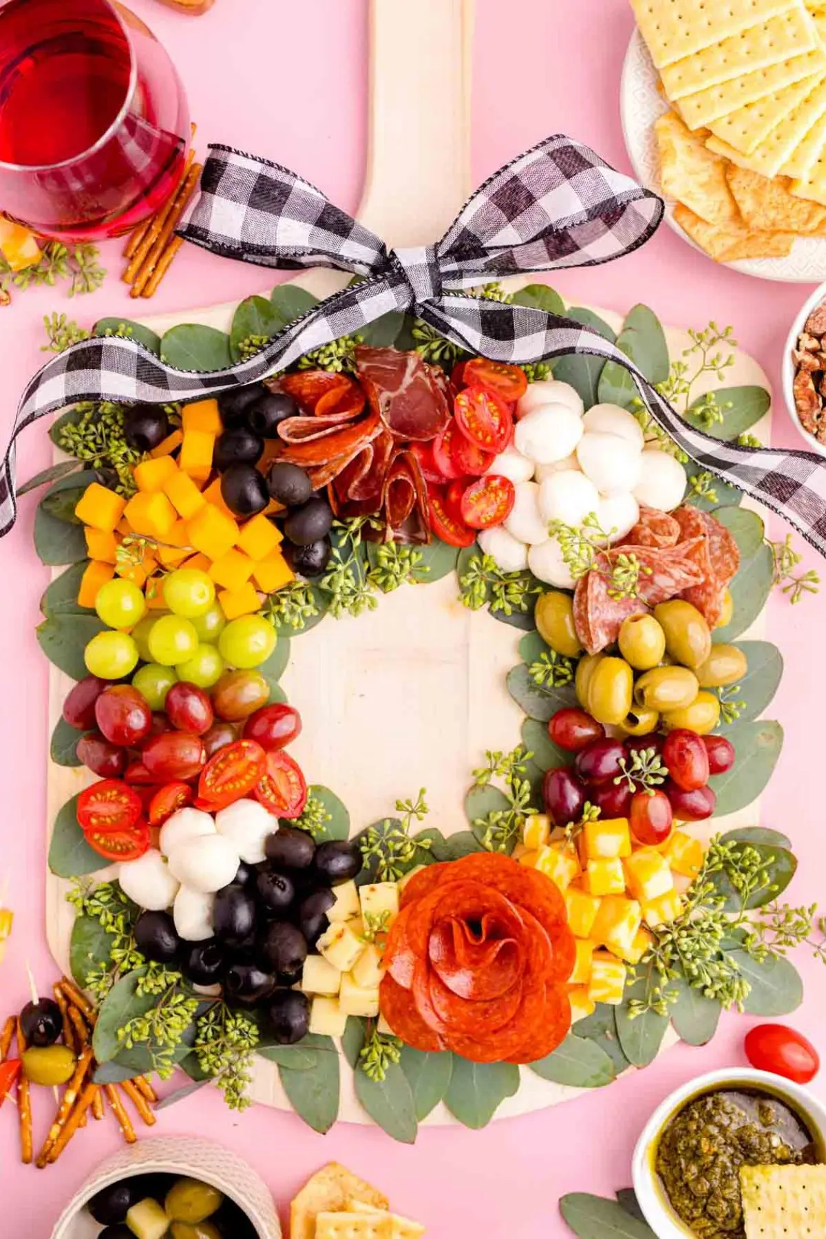 simple wreath board