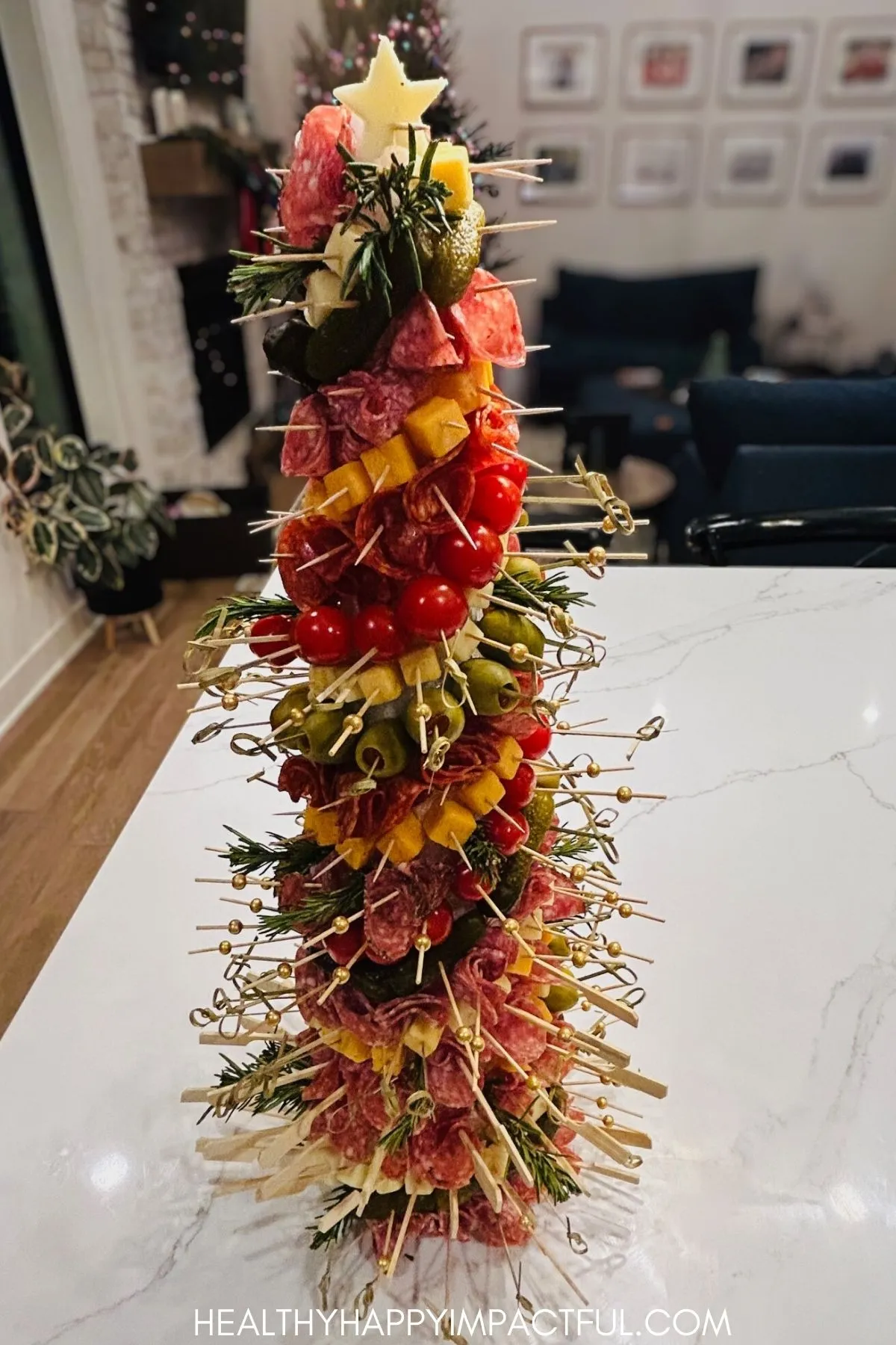 christmas tree charcuterie board