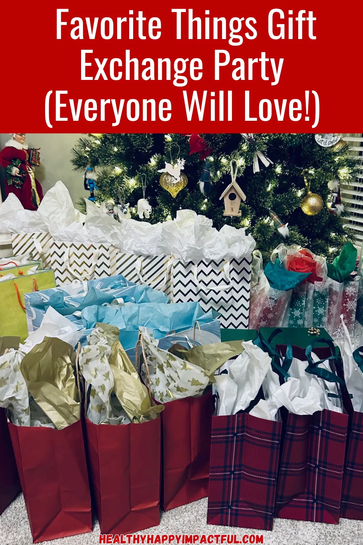 how to host a favorite things Christmas party