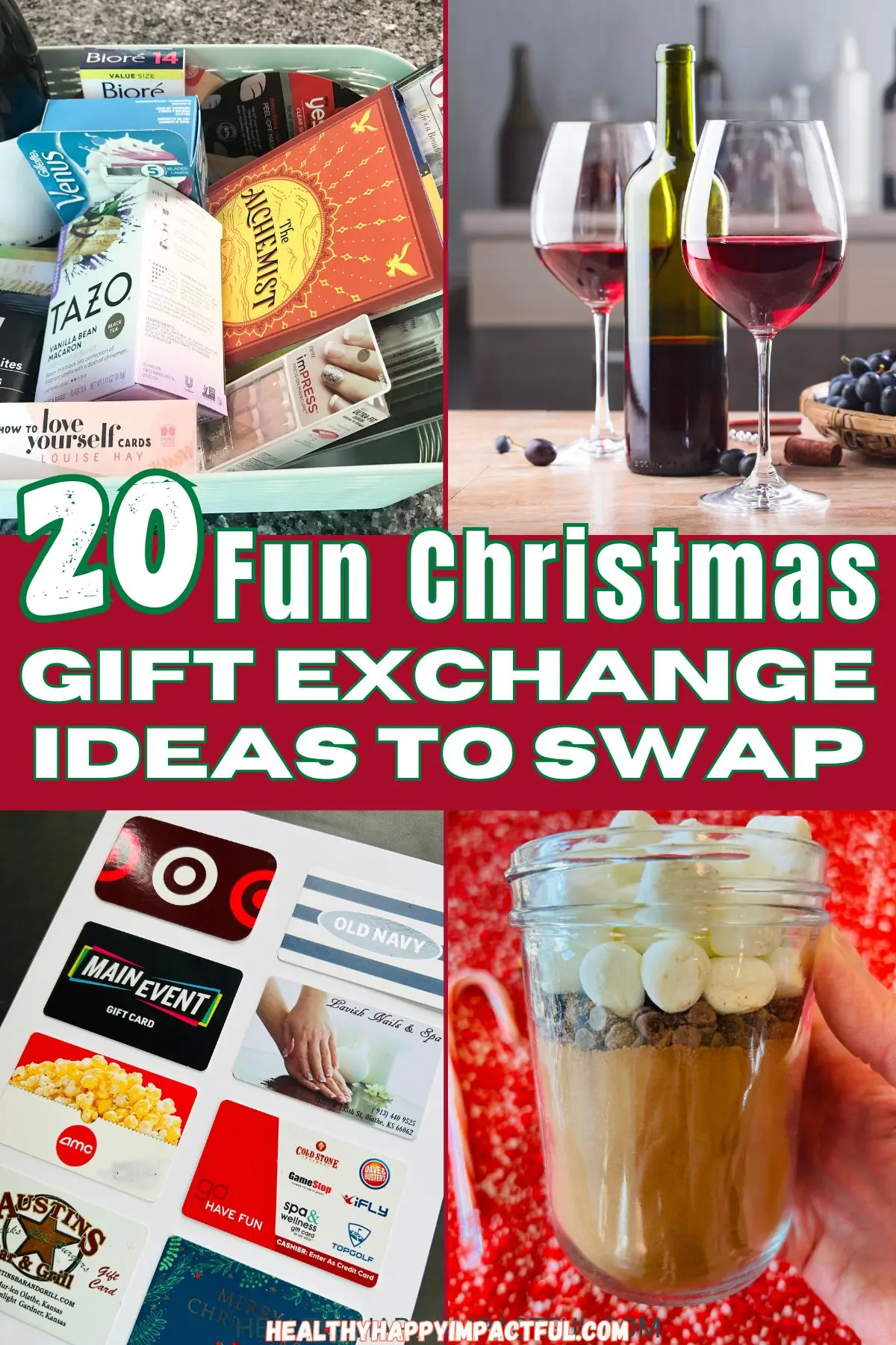 Christmas gift exchange ideas for women to swap with friends and family