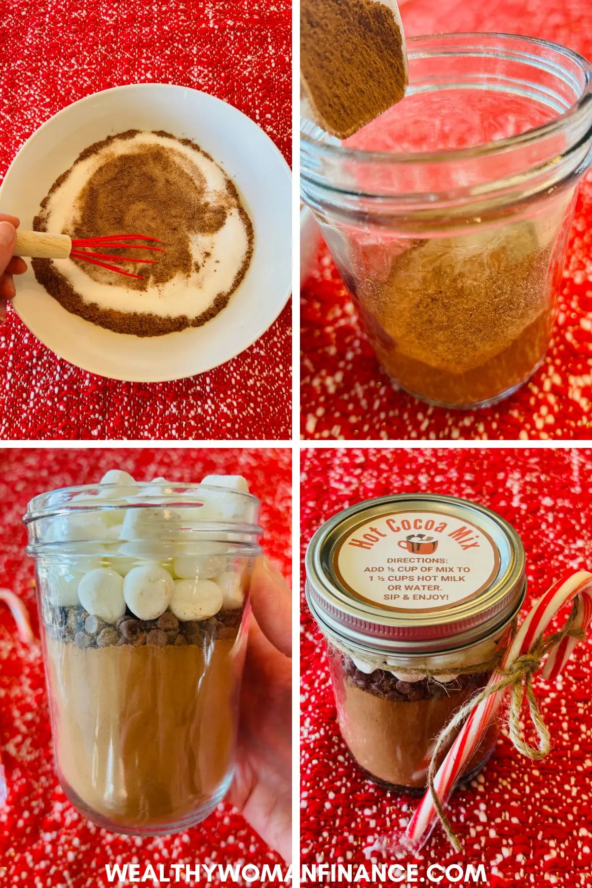 hot cocoa food gift for gift exchange ideas