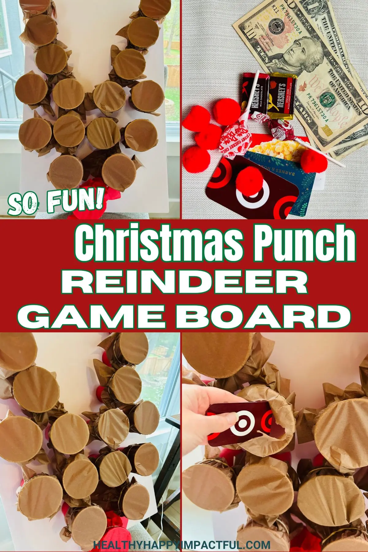 Christmas punch cup game ideas