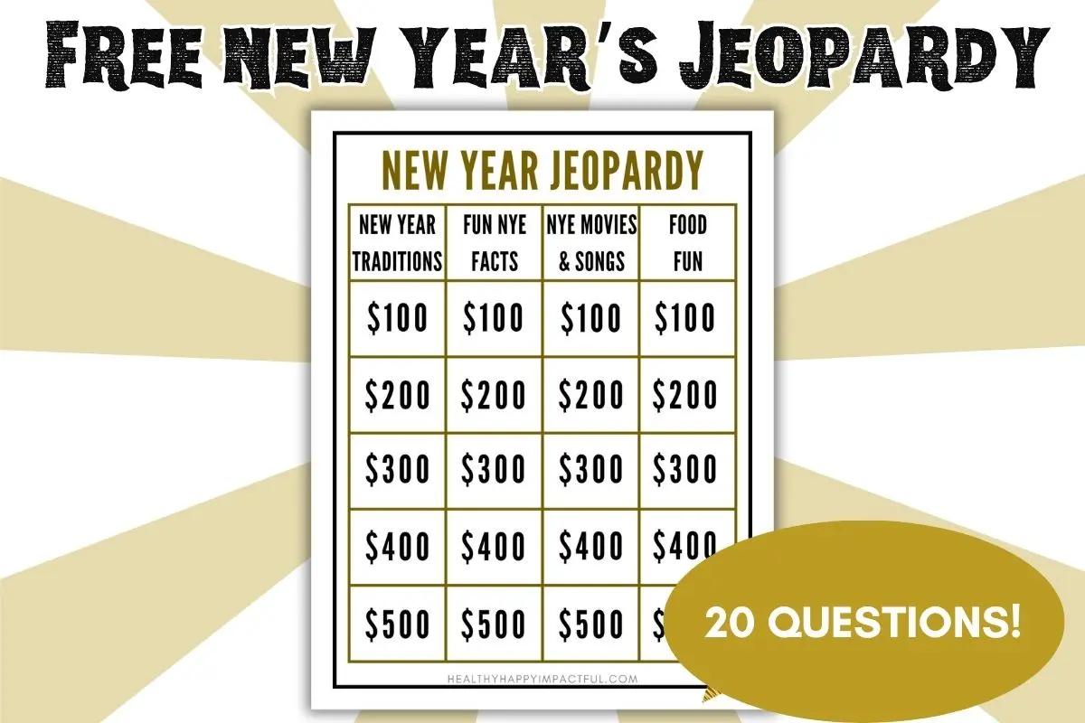 New year's eve jeopardy game questions and answers