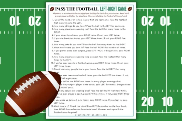 football left right games