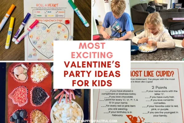 Valentines party ideas, games, activities, food for kids