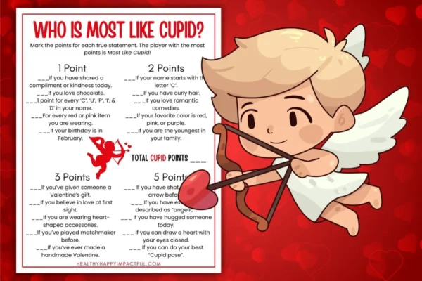 who is most like Cupid game