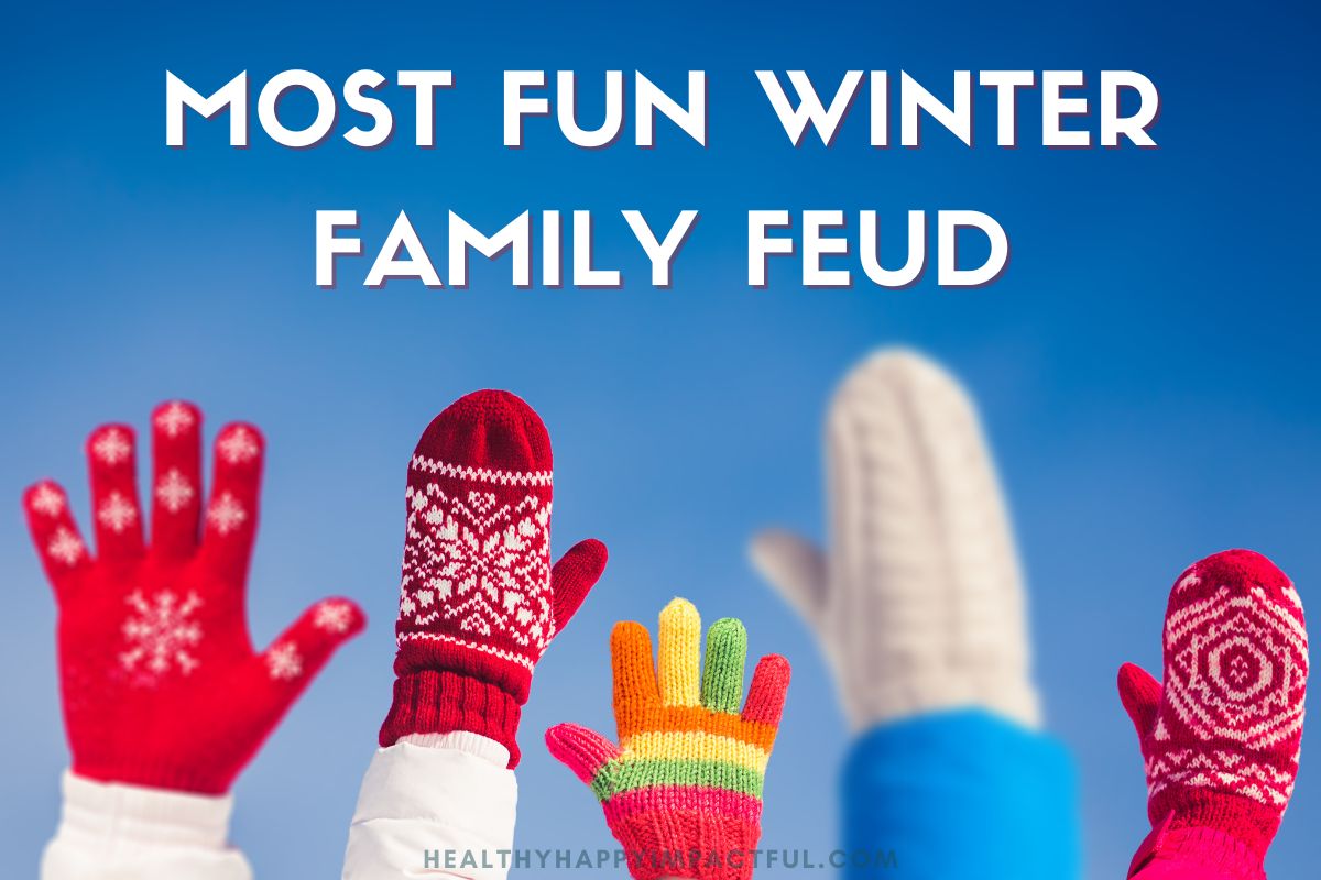 featured image for winter themed family feud game