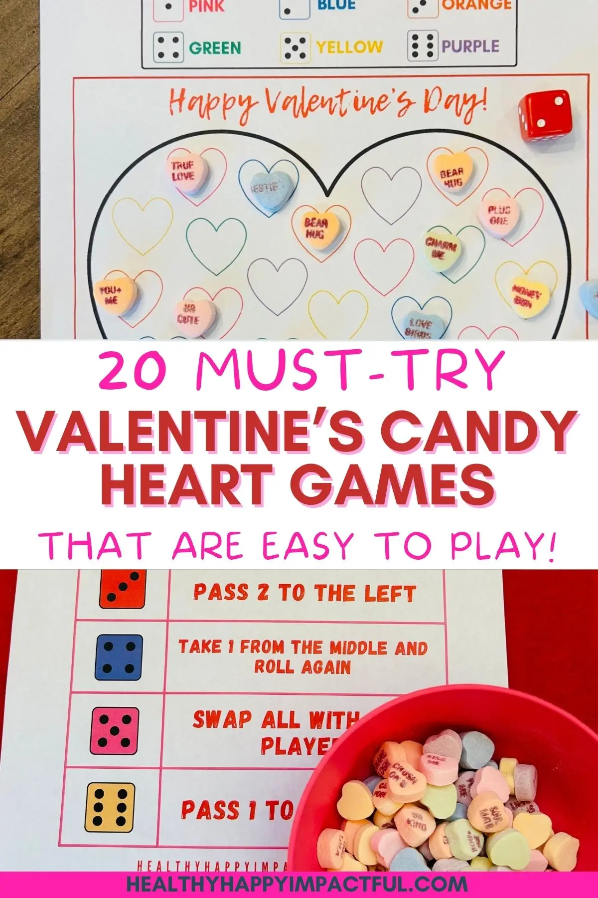 best candy heart Valentine's Day games to play