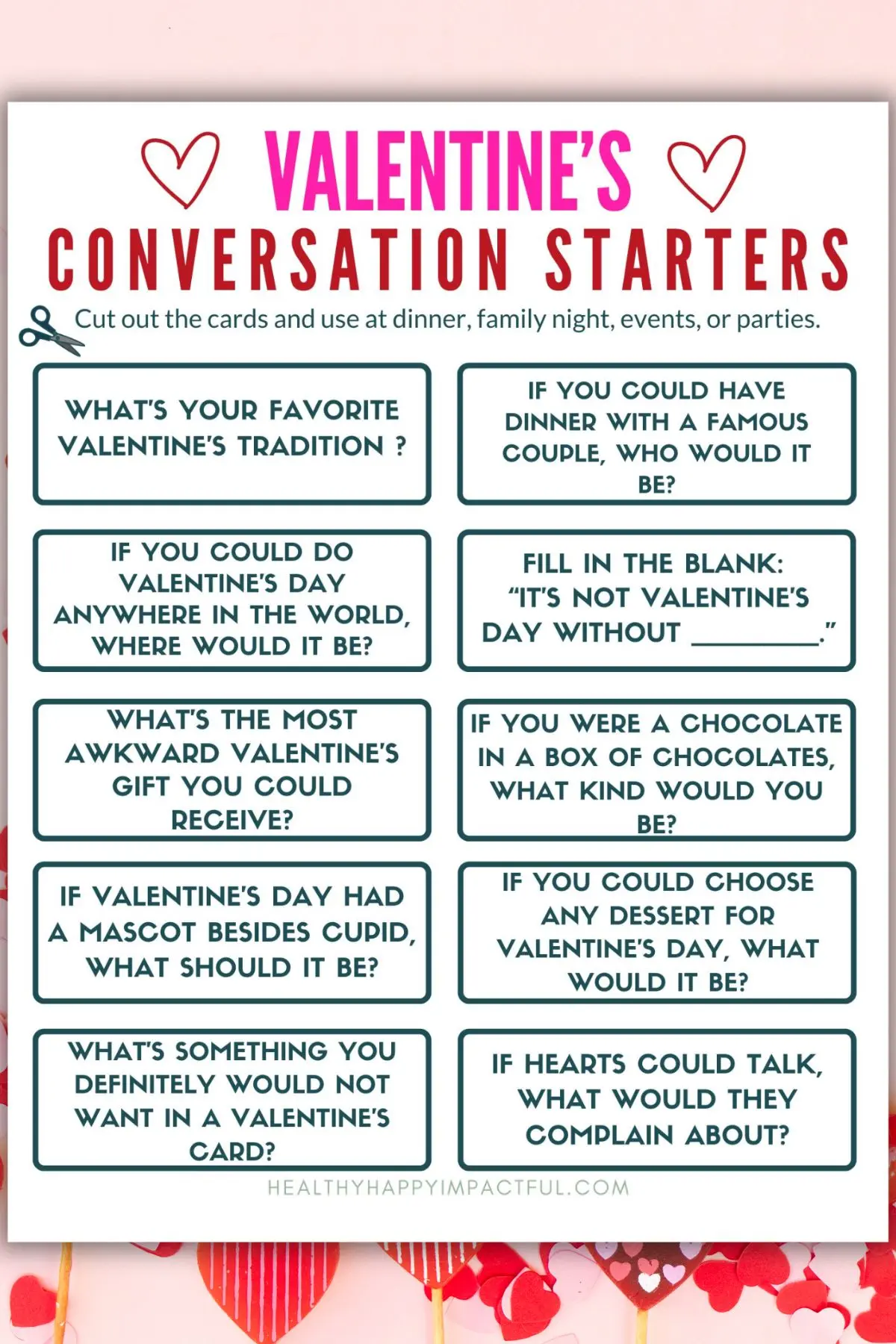 valentines conversation result