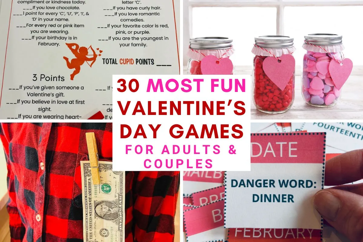 best Valentine's Day party games for adults and couples