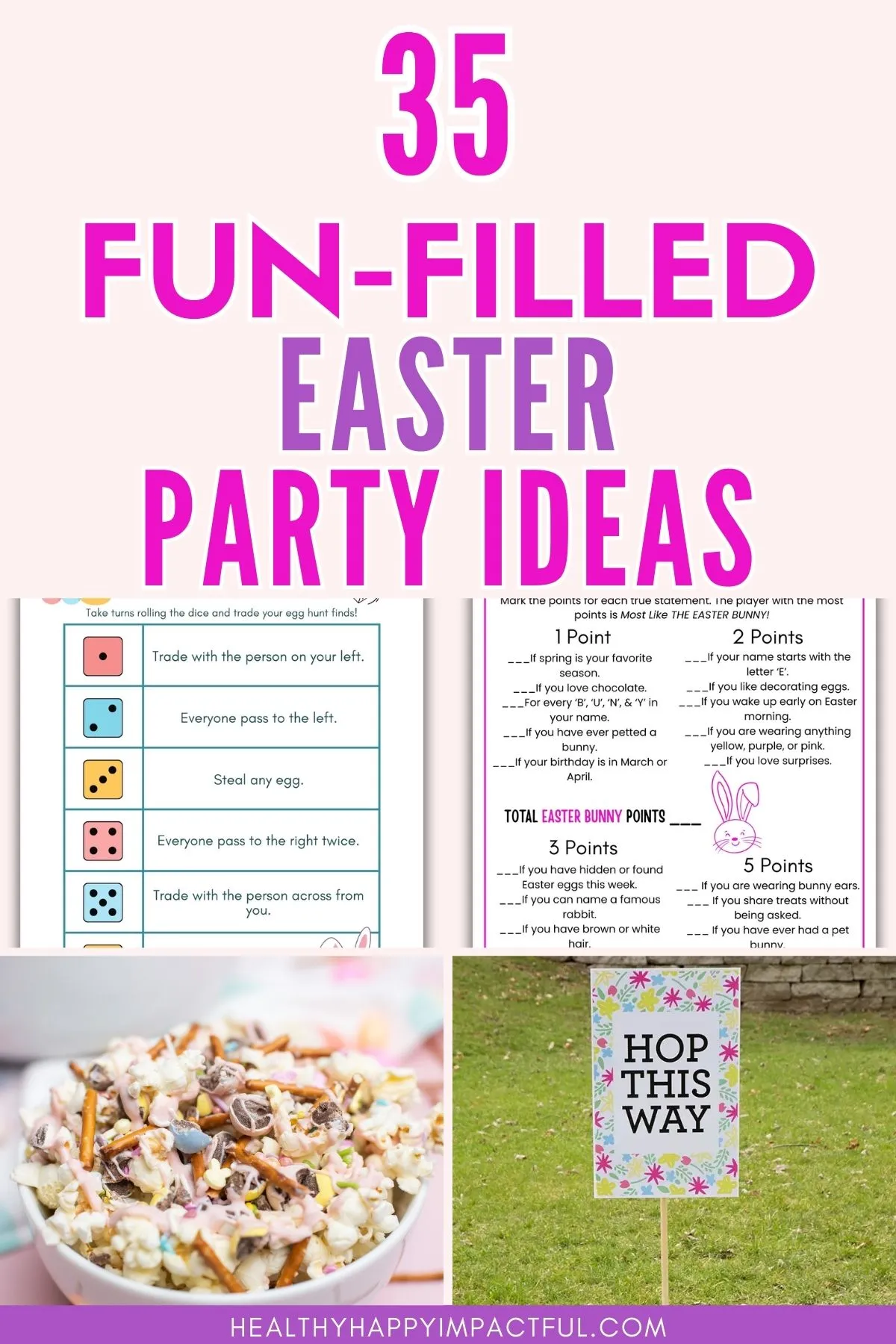 cute Easter party ideas