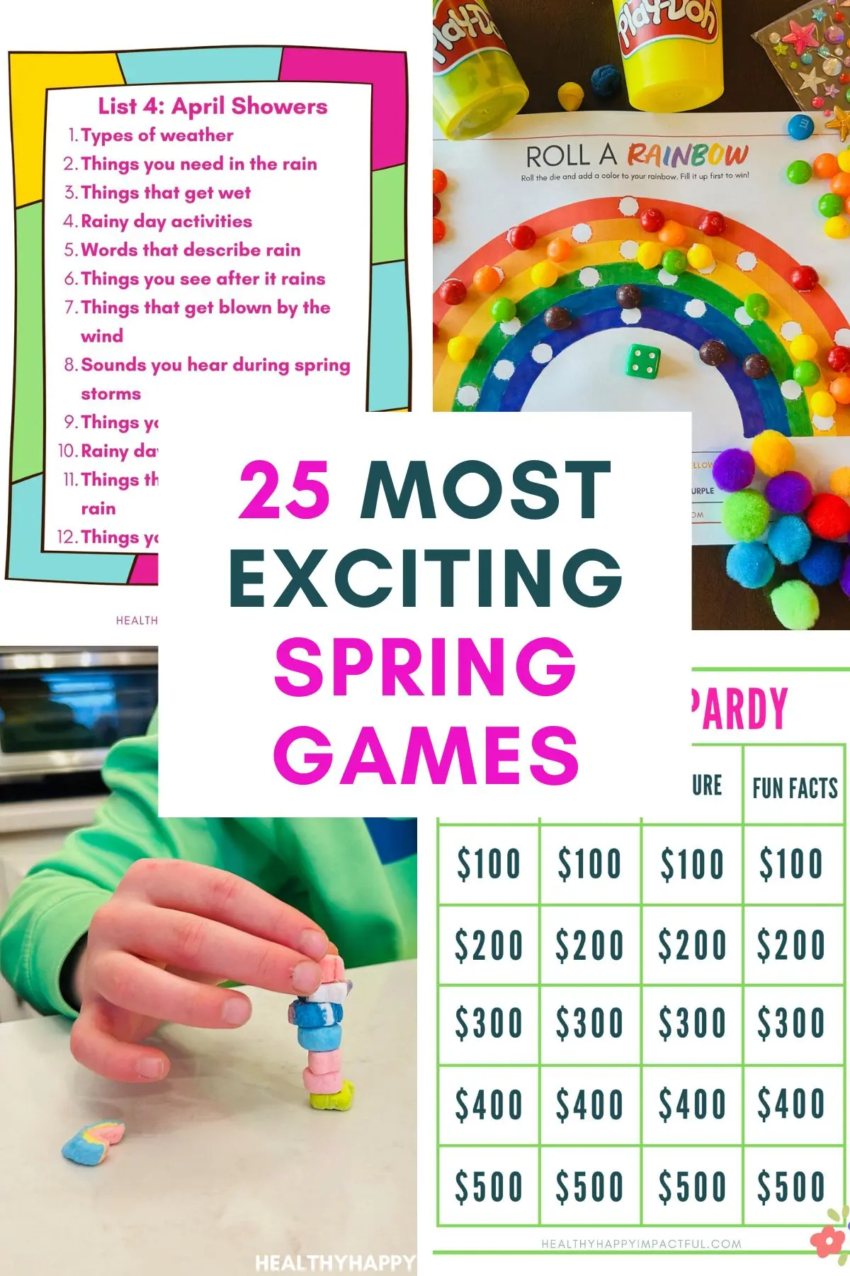 best spring games for groups, kids, teens, adults