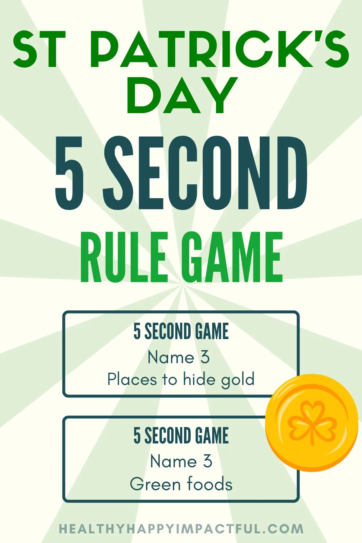 St Patrick's Day games to play with family, friends, kids, teens, adults