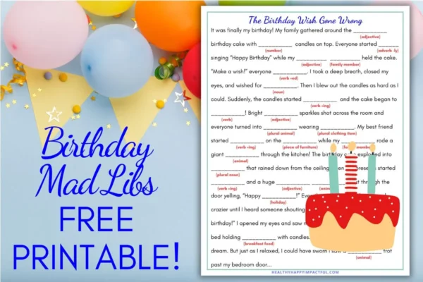 birthday mad libs