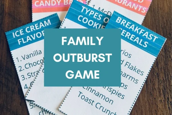 family outburst game