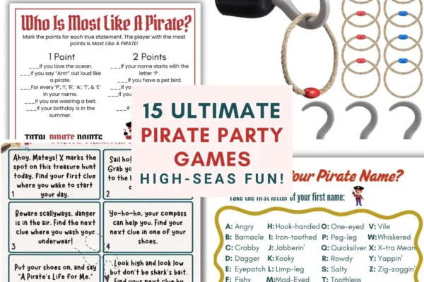 pirate party games for kid and adults